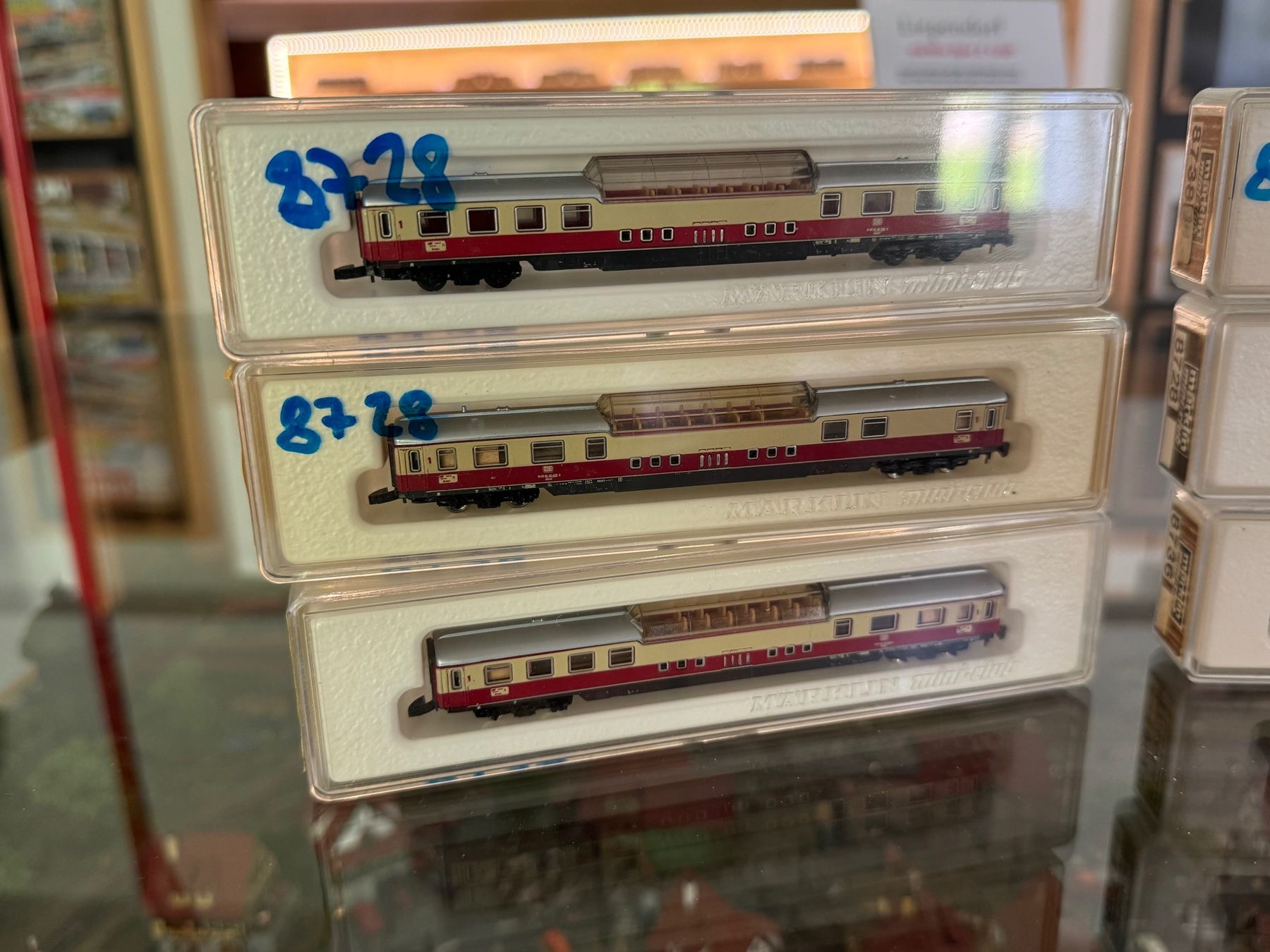 Märklin Modelleisenbahnen: 6. TEE Personenwagen spur Z – Neu (gemäss Beschreibung) aus Klarsreuti von Sbirolipiero 1