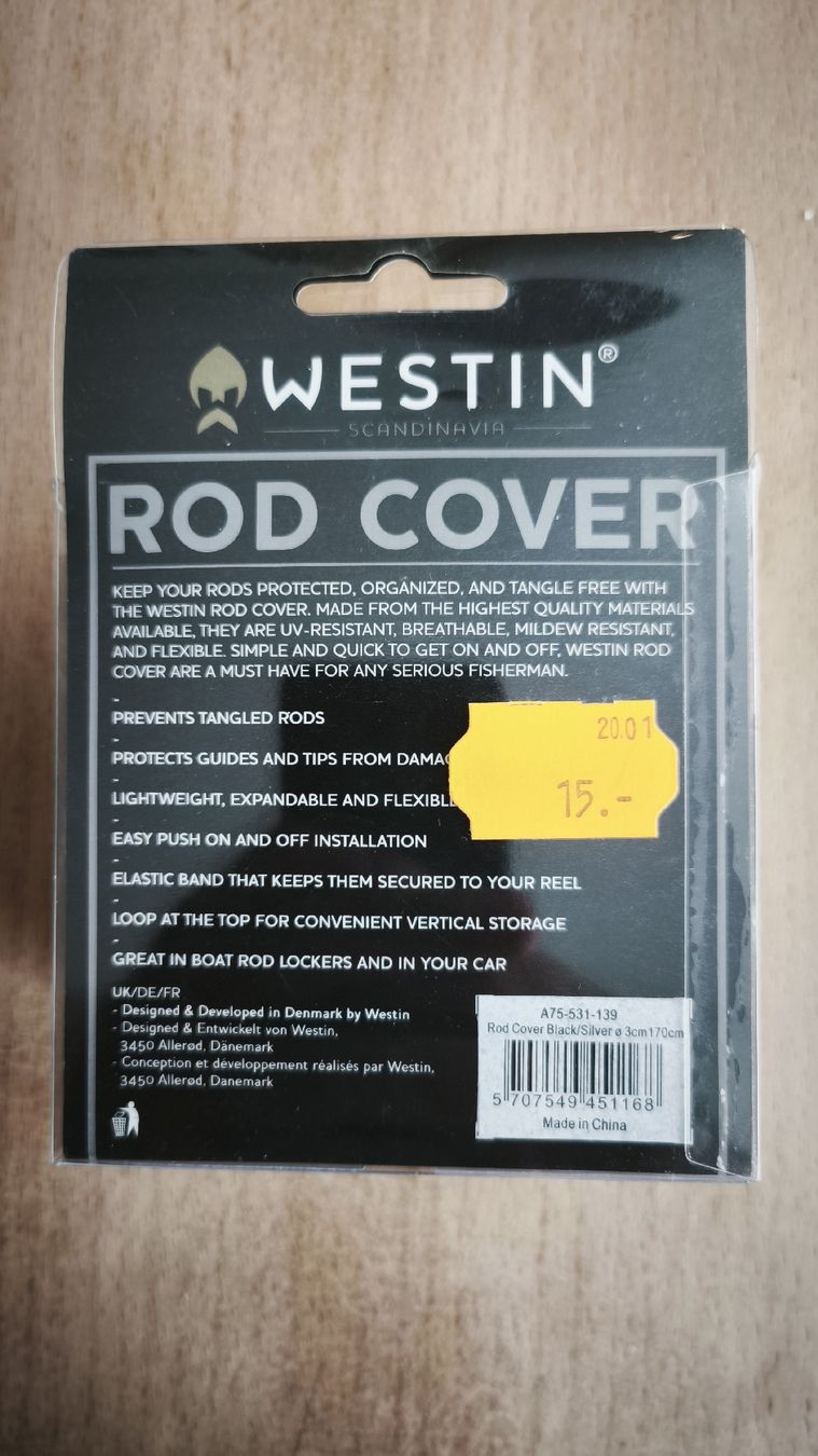Westin Appâts: Westin Rod Cover – Neuf avec emballage d'origine à Sarnen par sebalant 2