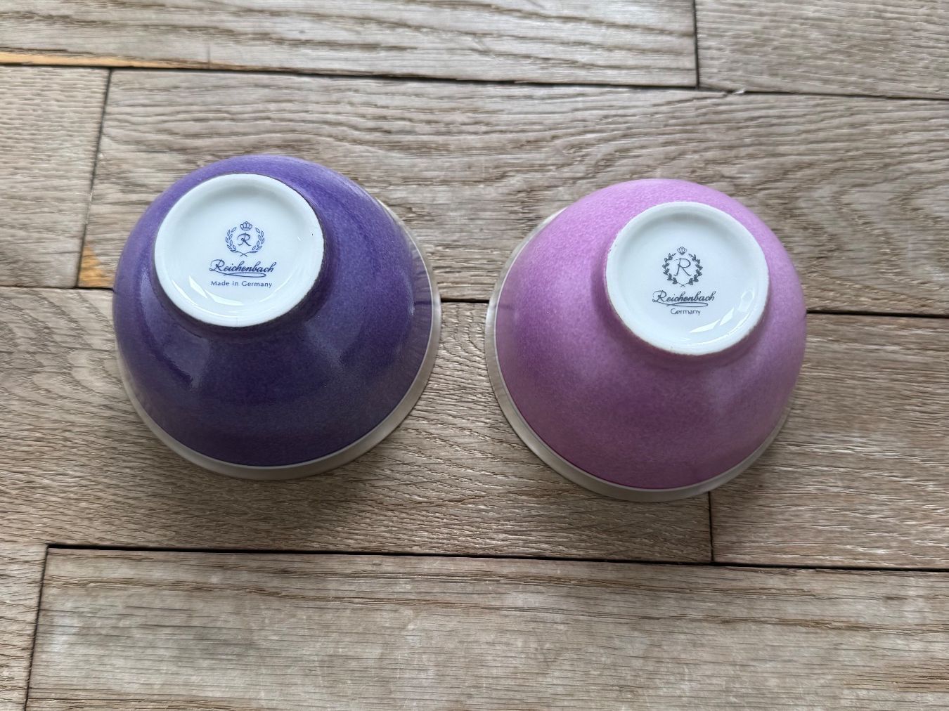 Ciotole: Paar Reichenbach Bowls mit Silberrand – Usato da Luzern venduto da Mamutpe 1