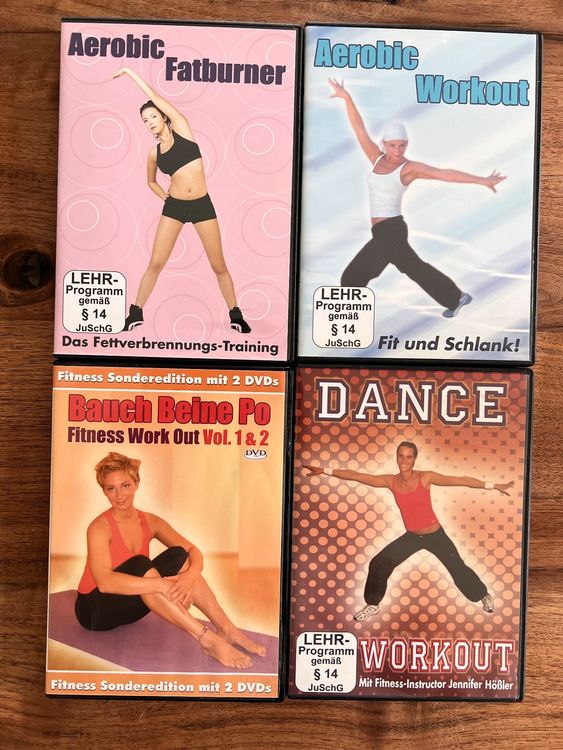 4 Fitness DVD s Kaufen auf Ricardo