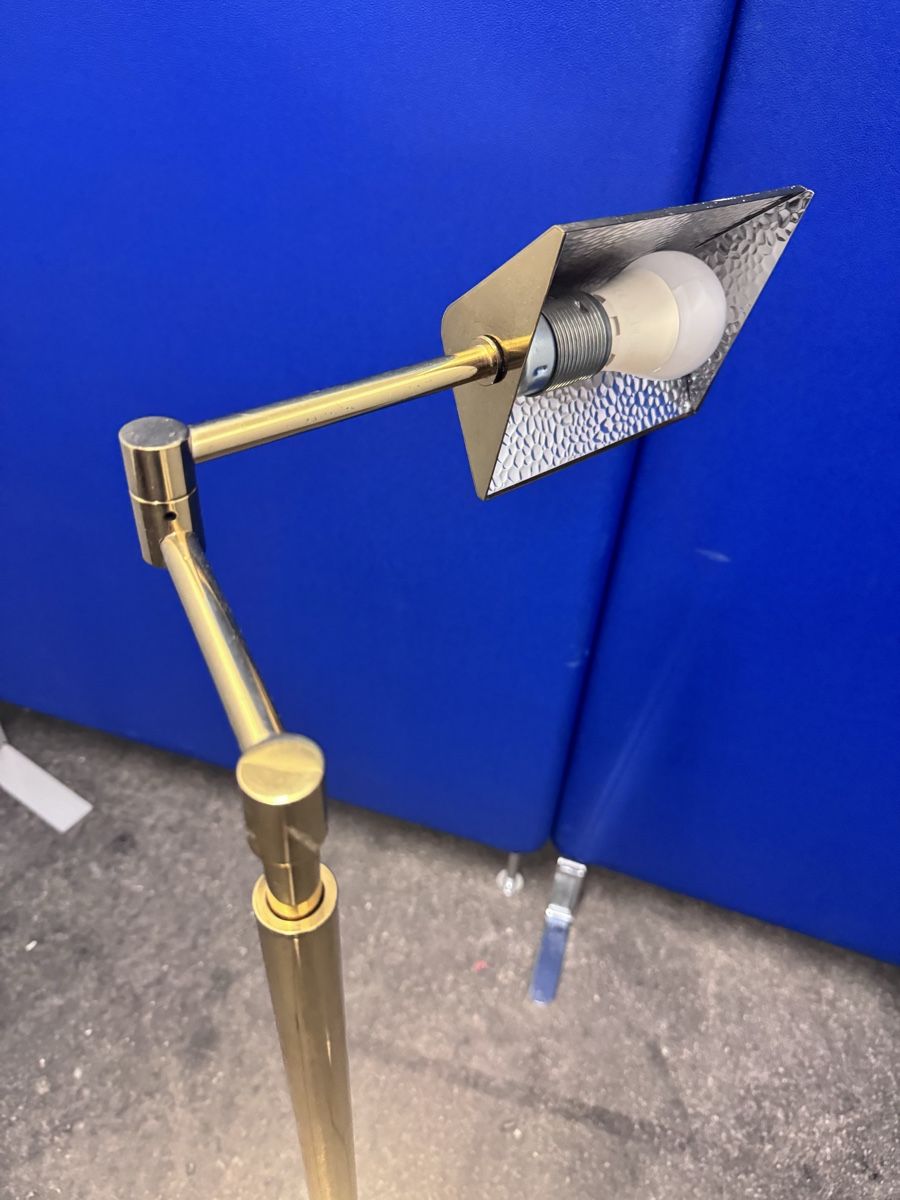 Lampade: Messing Stehlampe verstellbar – Usato da Bern venduto da samryan 4
