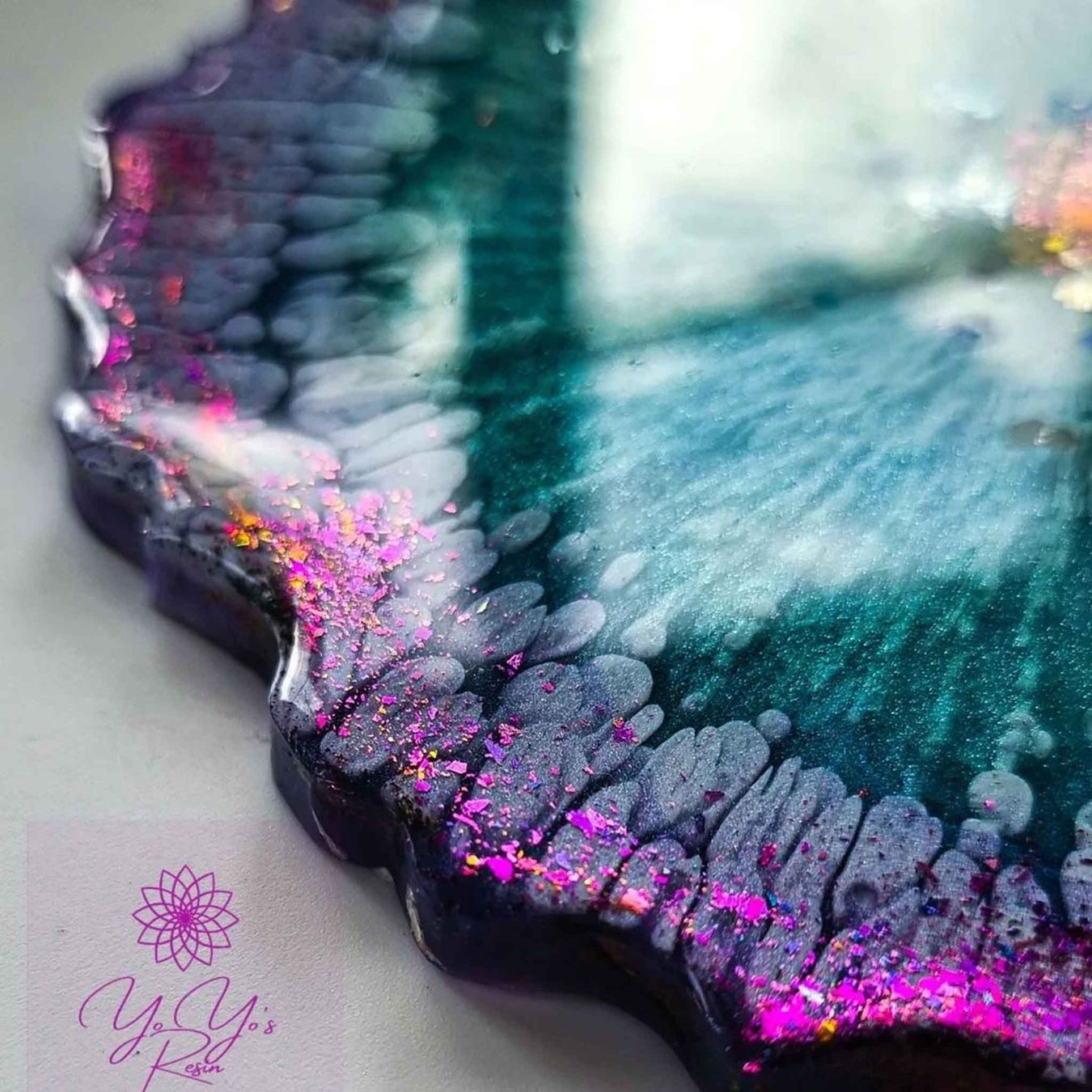 Colori: Flocons "Purple Opal Flakes" – Usato da Neuchâtel venduto da laureen-h 1
