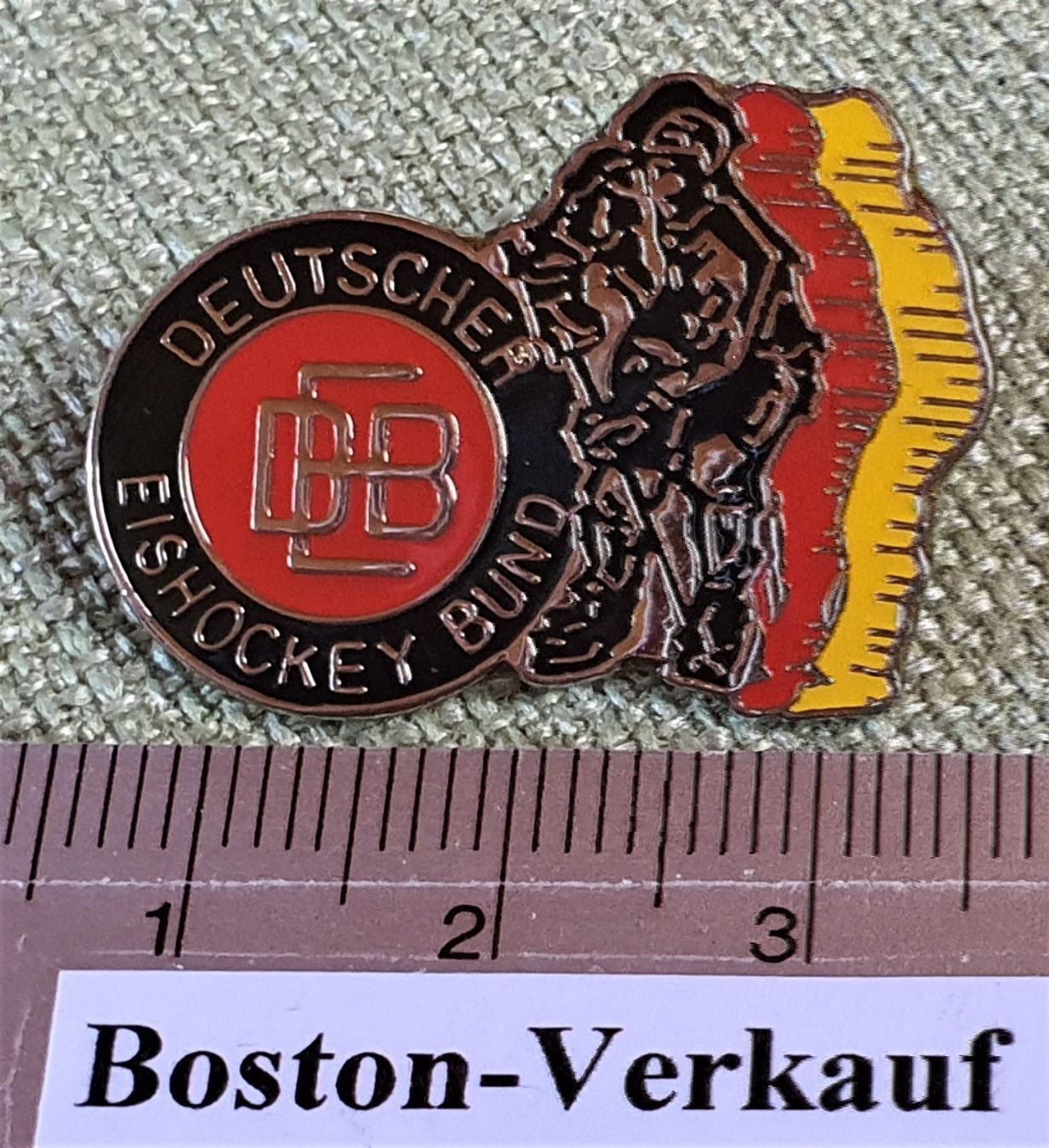 Placchette & Badge: C179 - Pin DEB Deutscher Eishockey Bund – Usato da Reinach BL venduto da Boston-Verkauf 1