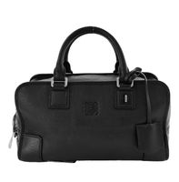 Loewe Amazona 28 Noir Brillant Cuir Grainé