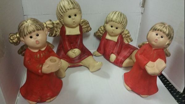 Figuren: 4 stück Grosse deko  Angel Figure – Neu und originalverpackt aus Uerkheim von Justi.y