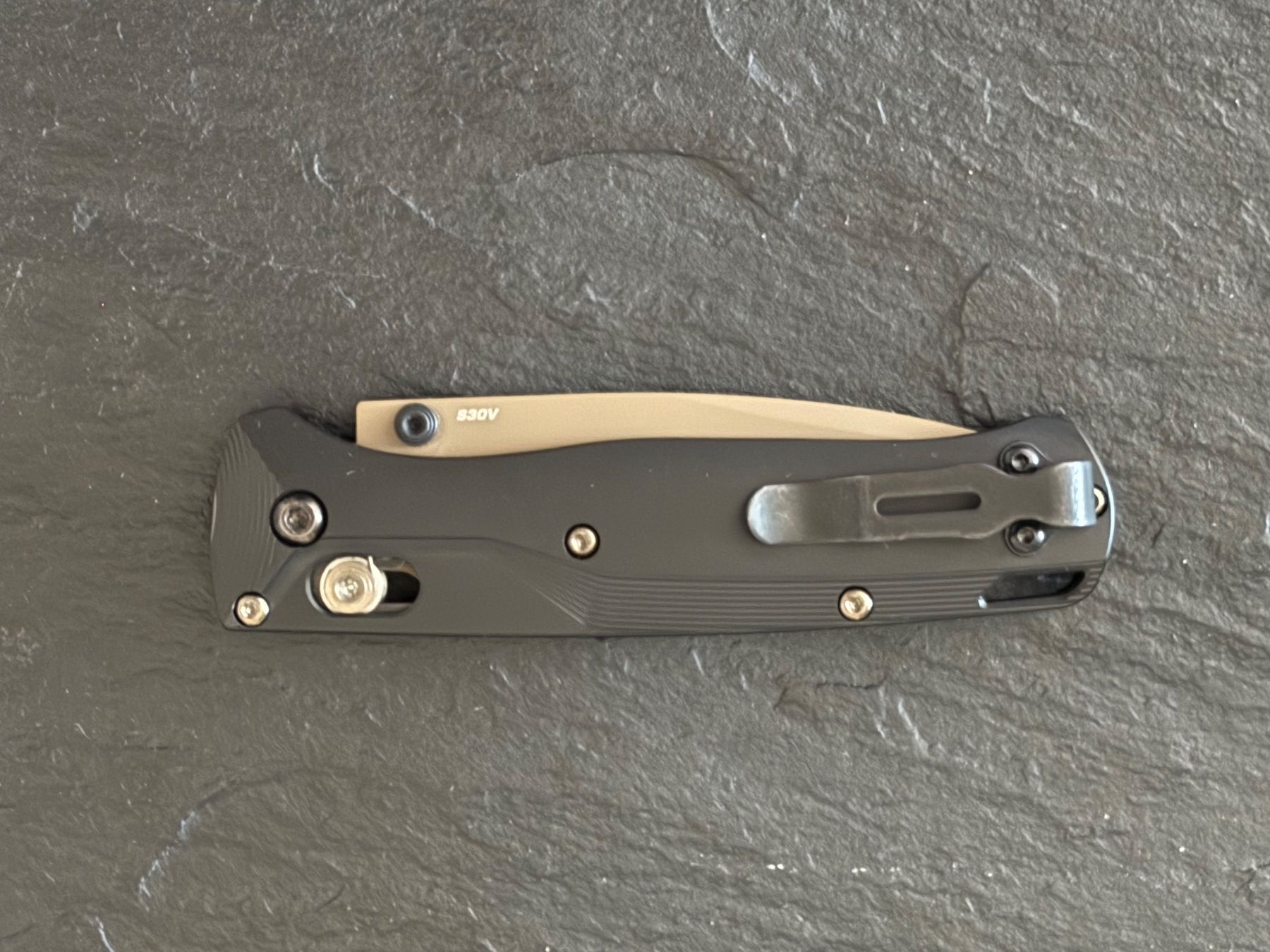 Benchmade Taschenmesser: Benchmade Bugout 535FE-05 Flytanium Crossfade Titan – Gebraucht aus Männedorf von Rarin67 5