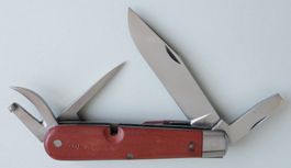 Sackmesser " E " Elsener Victorinox Militär Taschenmesser