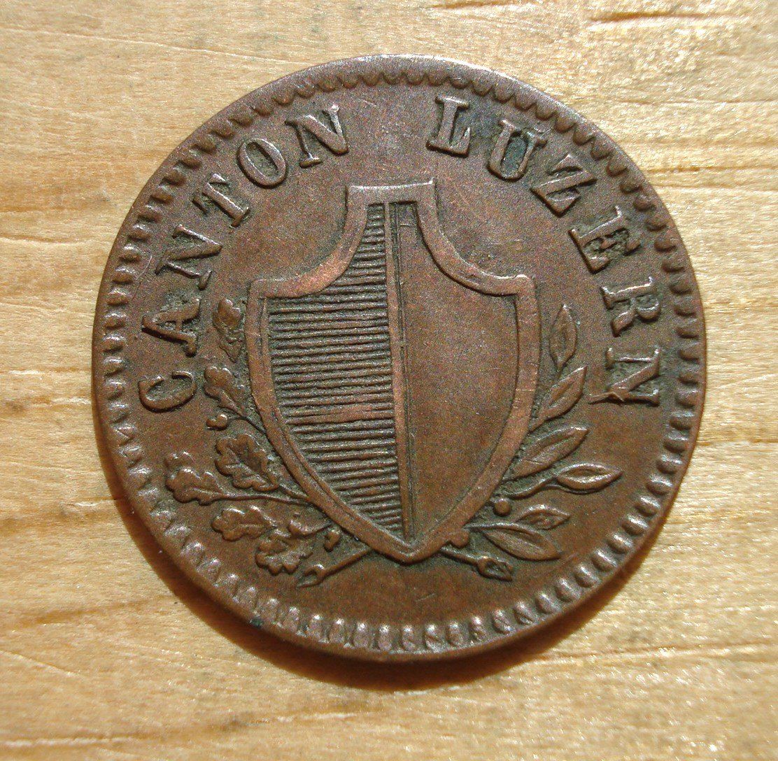 Tutti le monete: (D3) Luzern Rappen 1844 – Usato da Erlach venduto da Net-Coins 2
