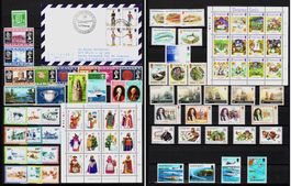 Guernsey Bailiwick – Ab 1941 – Auswahl mit Blöcke **