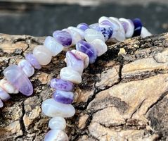 Fluorit-Opal (Tiffany Stone) Kette
