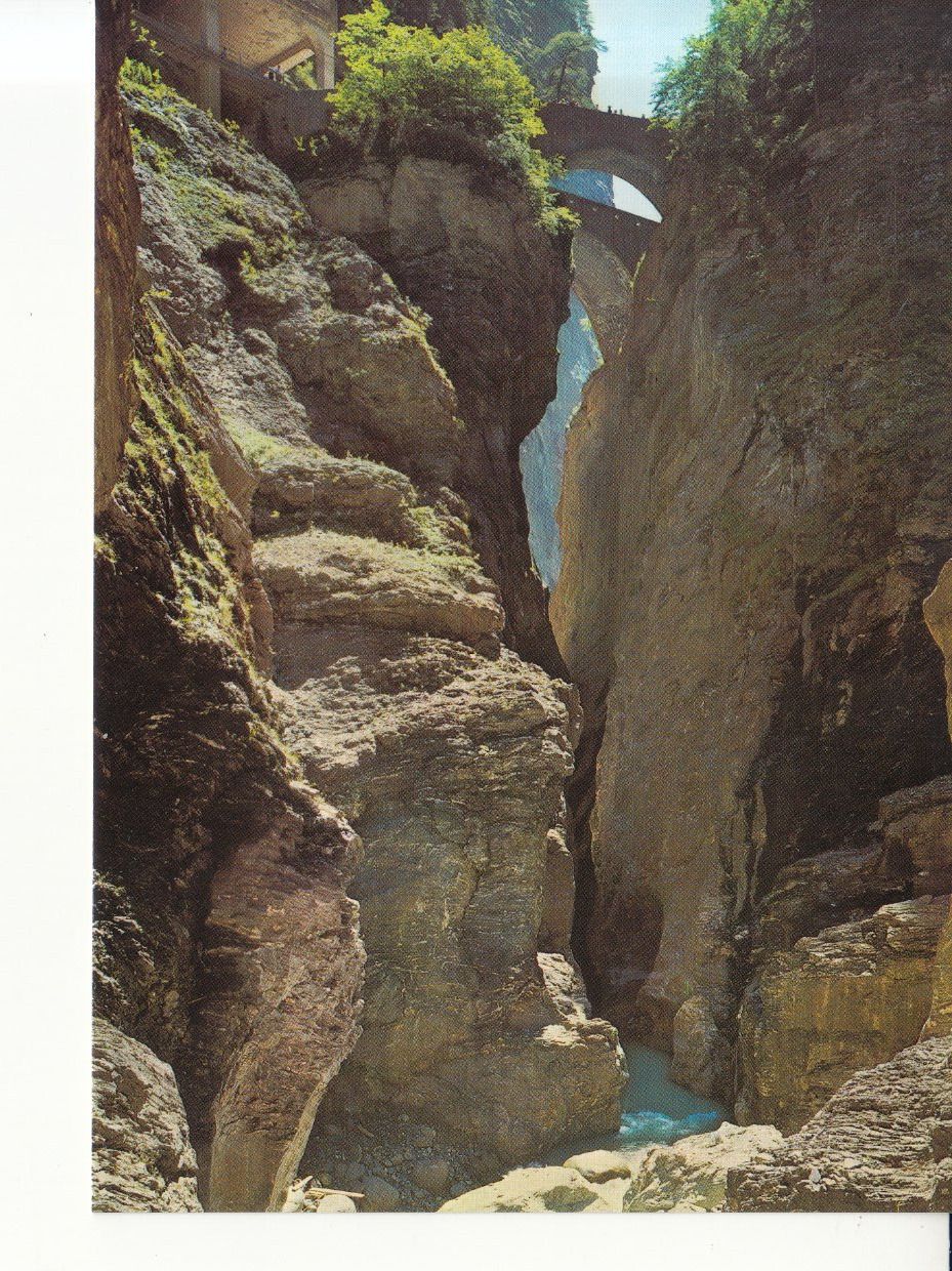 Cartoline postali: Viamalaschlucht 1991 – Usato da Bürglen TG venduto da StampGraf