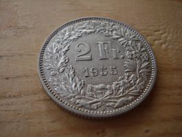 (D2) 2 Franken 1955