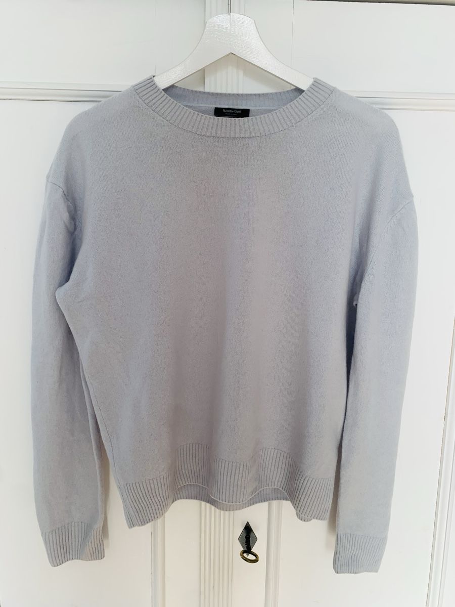 Massimo Dutti Maglioni & Felpe: Massimo Dutti Kaschmir Pulliver Hellblau Gr M Top Zustand – Usato da Zürich venduto da MK124