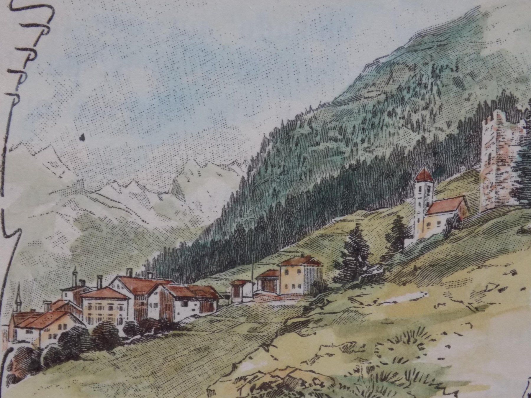 Incisioni: Pontresina Santa Maria – Usato da Risch venduto da Rischli15 8