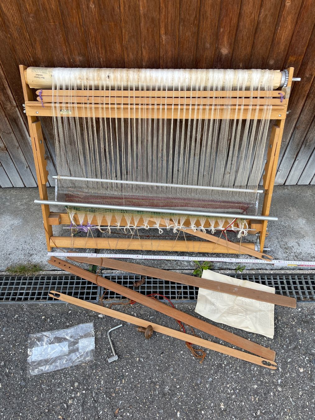 Telai per tessitura: Webrahmen Tischwebrahmen, Webstuhl – Usato da Serneus venduto da Andrea_edelmais