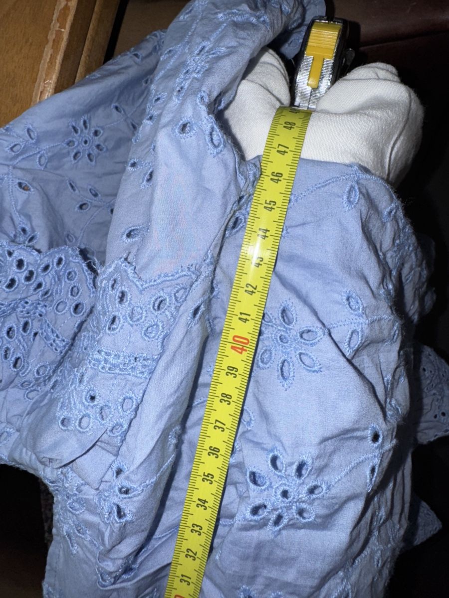 Top: Spitzentop Top Oberteil Broderie Anglaise – Usato da Obfelden venduto da tan_9lj9 3
