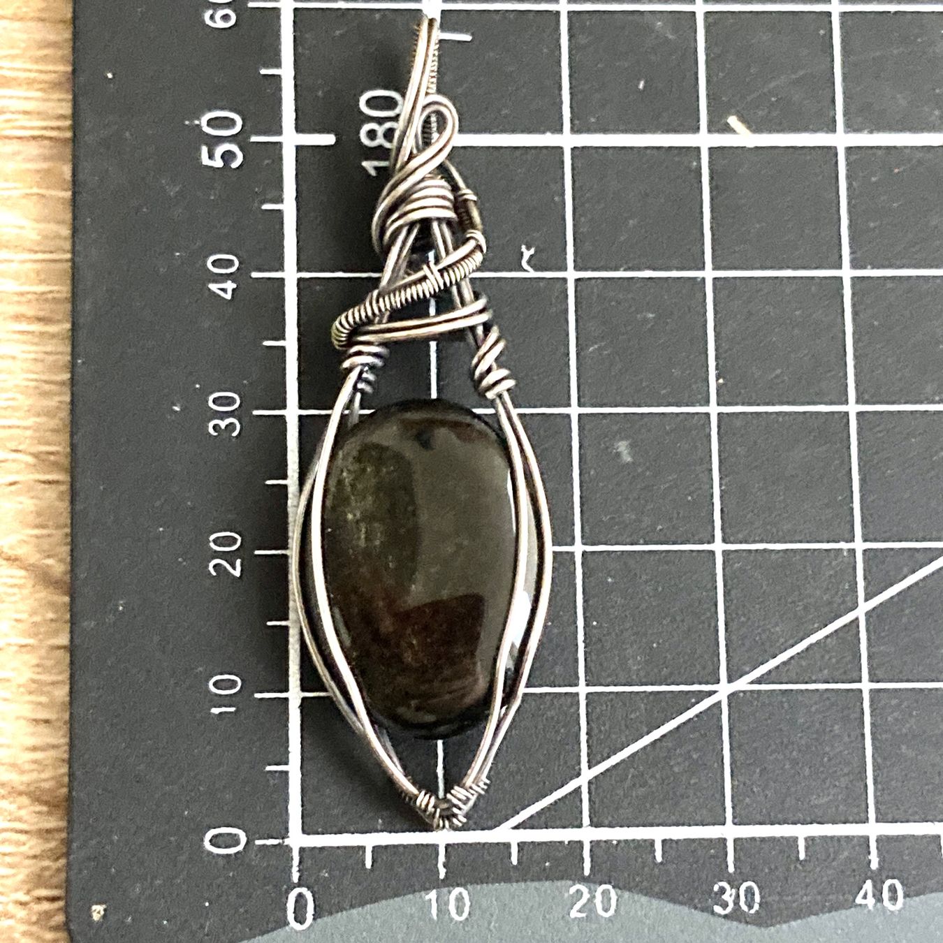 Catenine: Obsidian Silber Anhänger – Nuovo (secondo la descrizione) da Solothurn venduto da Kiki_Di 6