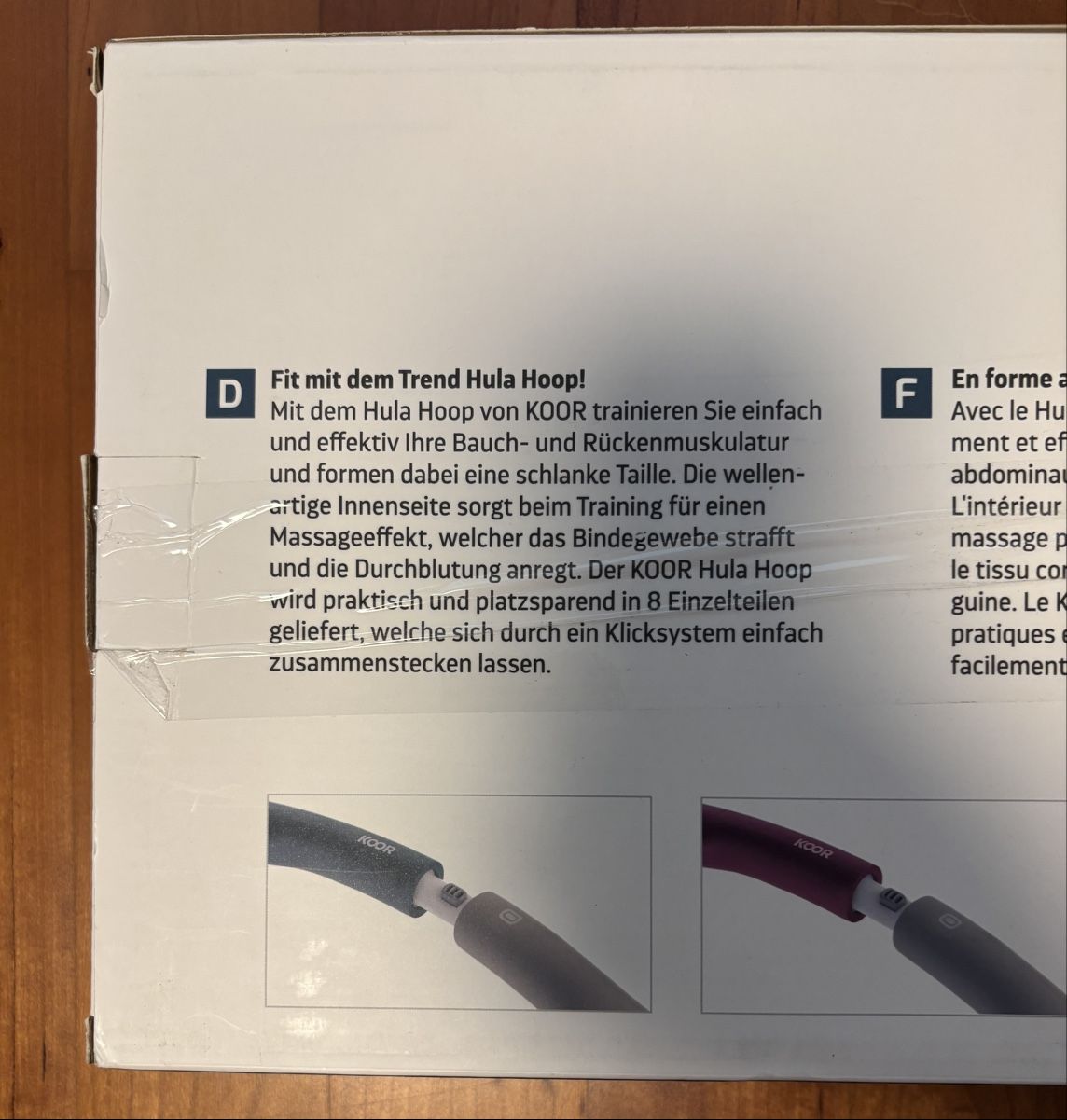 Dispositivi per massaggi: KOOR Hula Hoop 8-teilig Massageeffekt – Nuovo (secondo la descrizione) da Nottwil venduto da Zebrano007 1