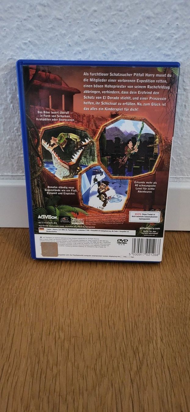 Sony Jeux: PS2 – Pitfall Die verlorene Expedition – D'occasion à Münsingen par Heroism2010 1