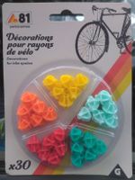 Décorations colorées pour rayons de vélo, lot de 30! New 