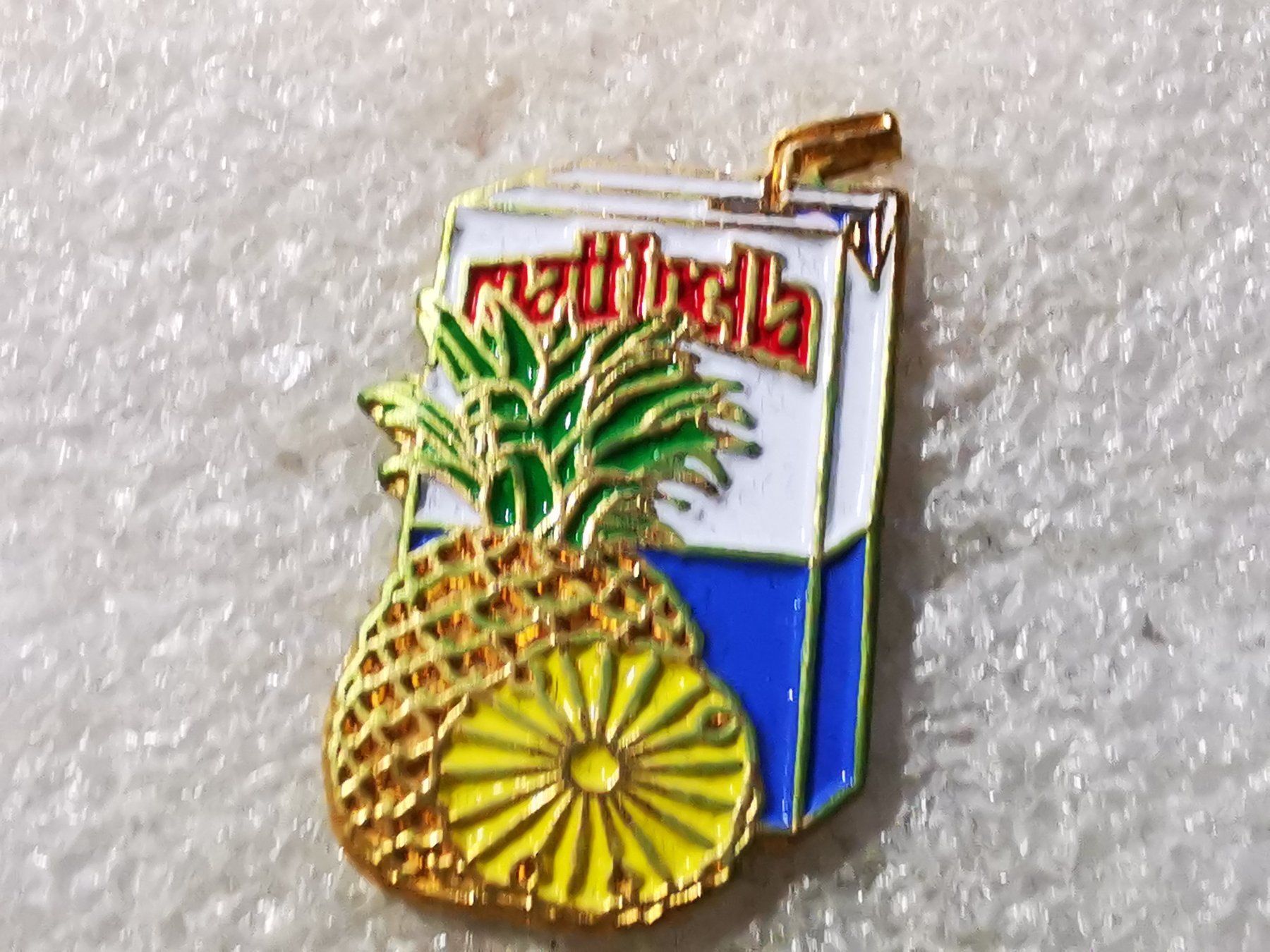 Placchette & Badge: Ansteckpin 98: Mattinella – Usato da Oppligen venduto da Pin-Fall-Shop