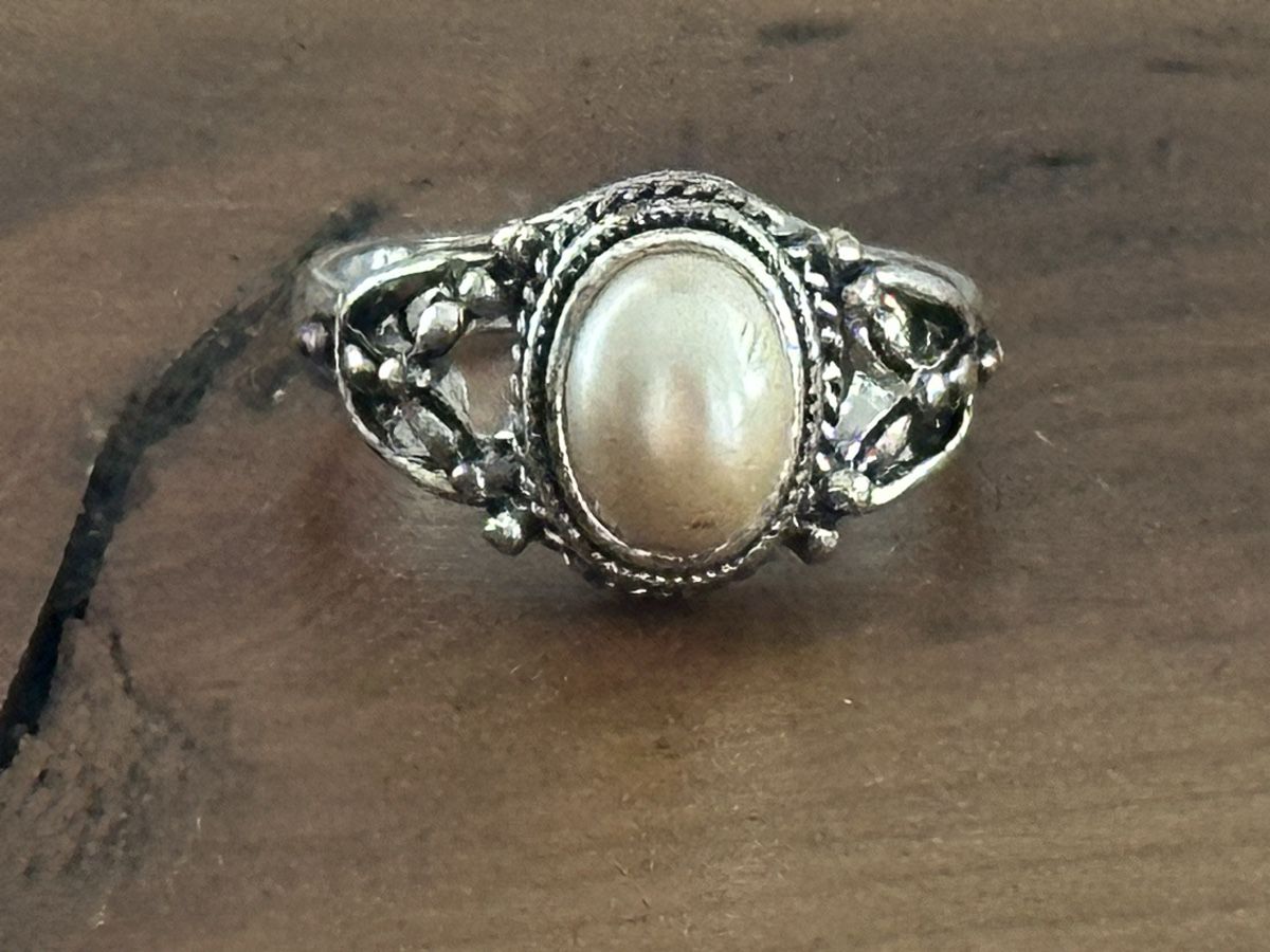 Bagues: Vintage Ring mit Perle – D'occasion à Otelfingen par Jupi07 4