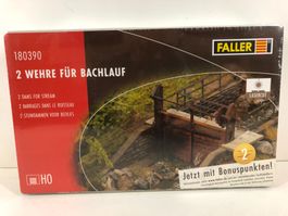 Faller H0 180390 2 Wehre für Bachlauf