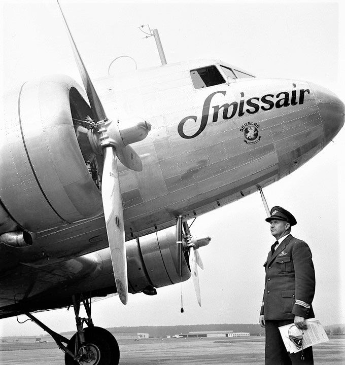 Swissair Aschenbecher: Swissair Aschenbecher DC 3 – Gebraucht aus Safenwil von Corahund 2