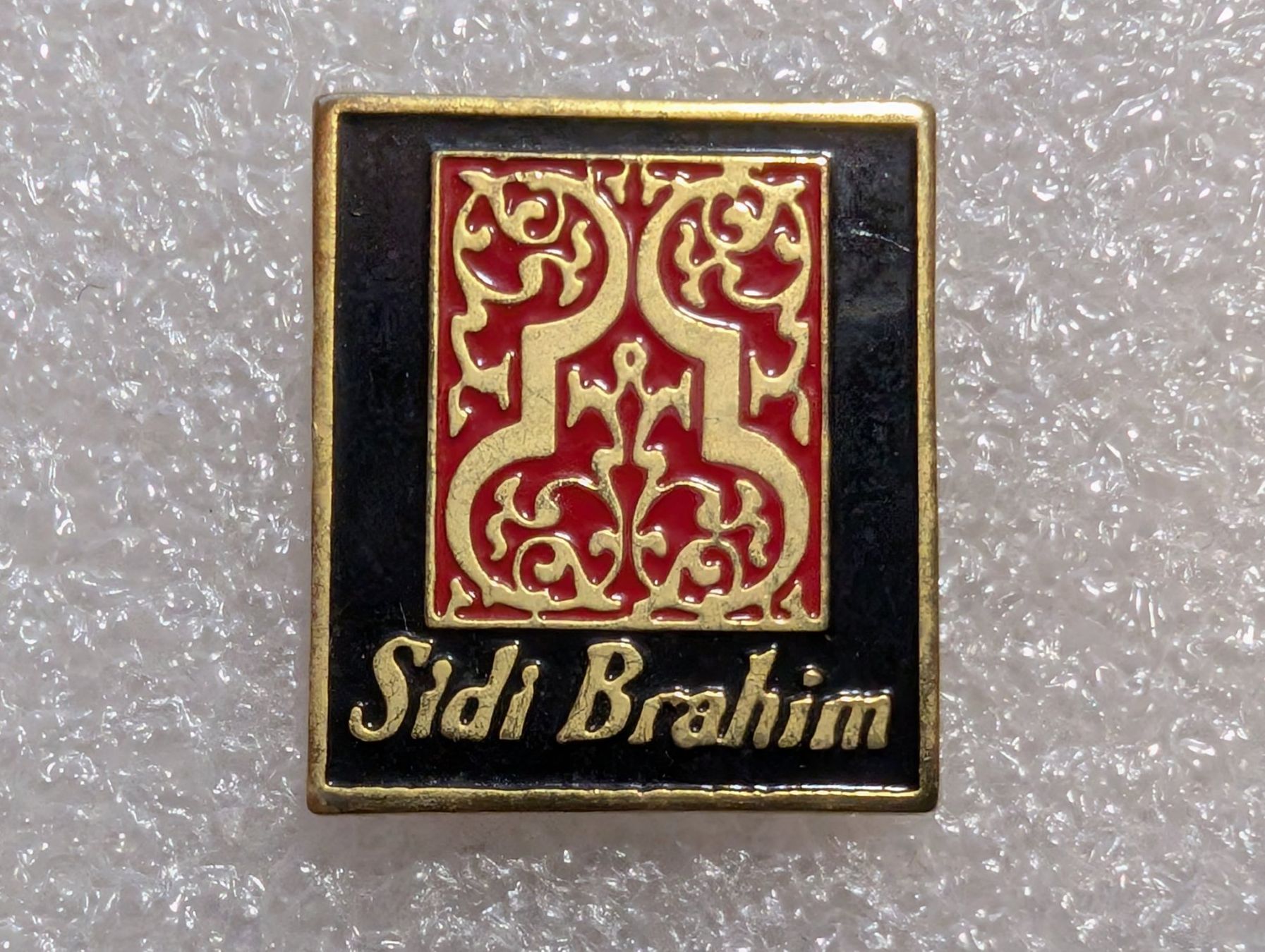 Plaketten & Abzeichen: Ansteckpin 267: Sid Brahim – Gebraucht aus Oppligen von Pin-Fall-Shop