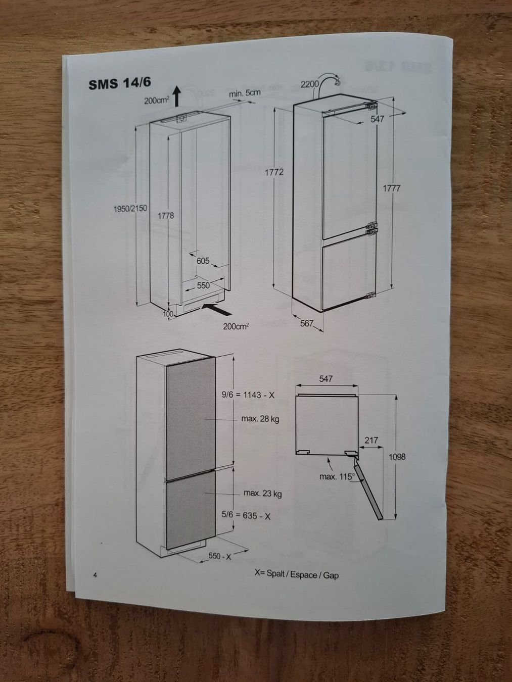 Electrolux Kühlschrank: Kühlschrank mit Gefrierschrank Electrolux – Gebraucht aus Birsfelden von aer_q78f 4