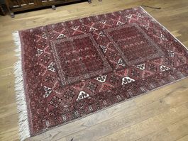 Tekke Orientteppich Handgeknüpft