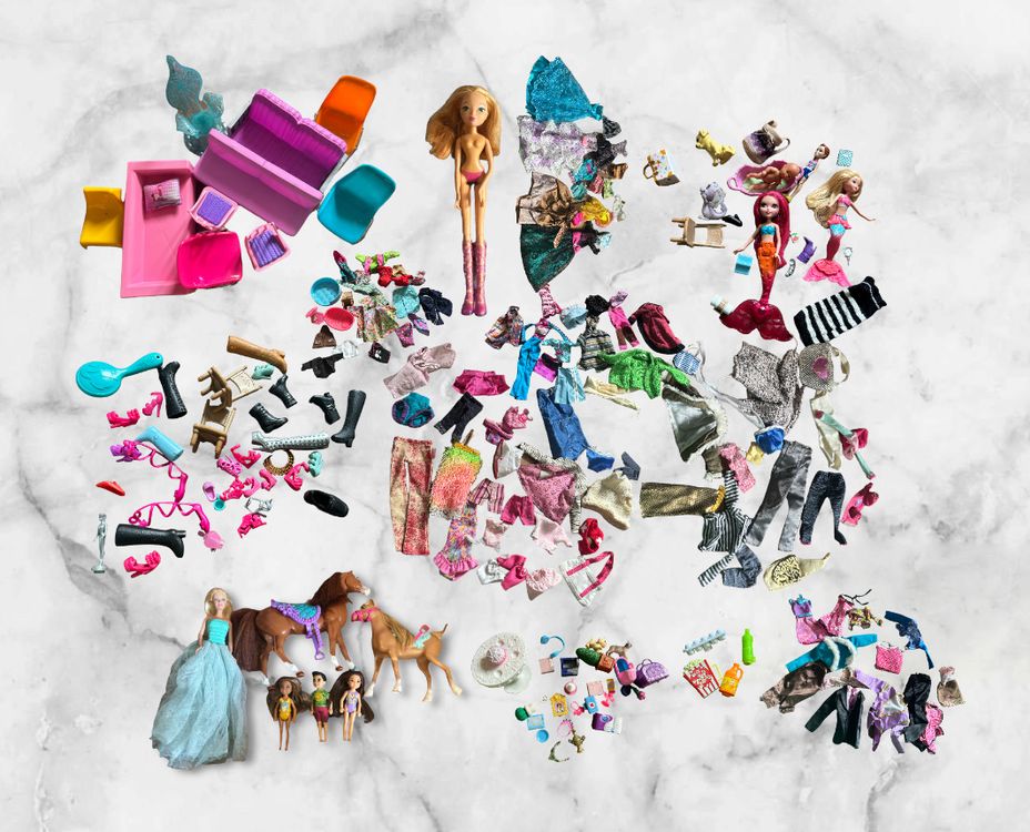 Gros lot Barbie - Jeux & Jouets