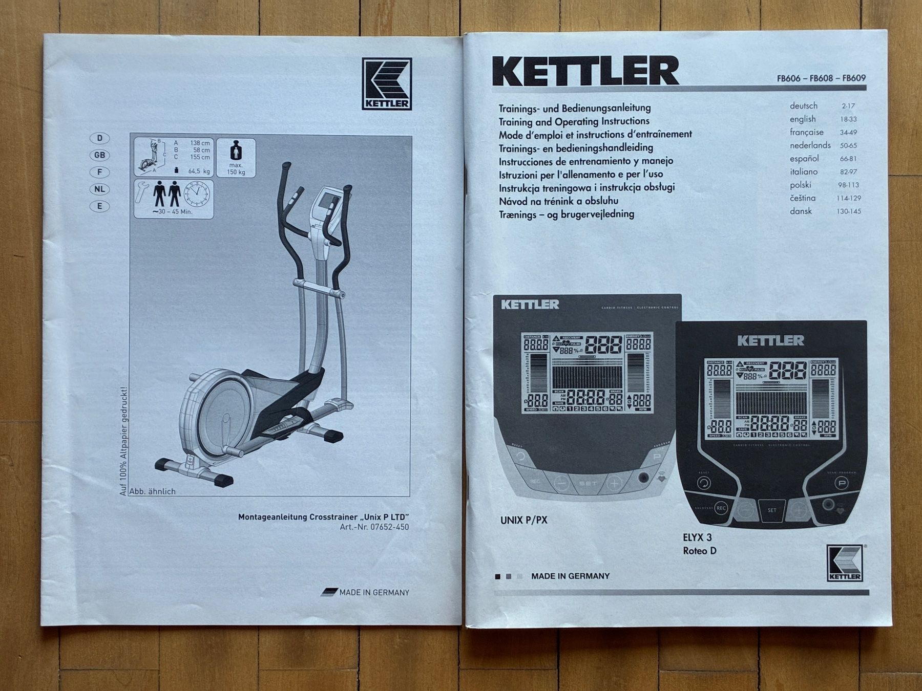 Kettler Hometrainer: Crosstrainer Kettler Unix PX – Usato da Urtenen-Schönbühl venduto da hpf_3322 1