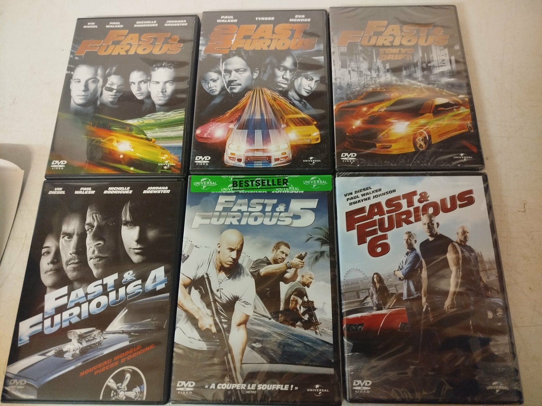 Tutti i DVDs: Dvd   Fast & Furious 1-6 – Usato da La Chaux-de-Fonds venduto da Emmaus2300CDF 4
