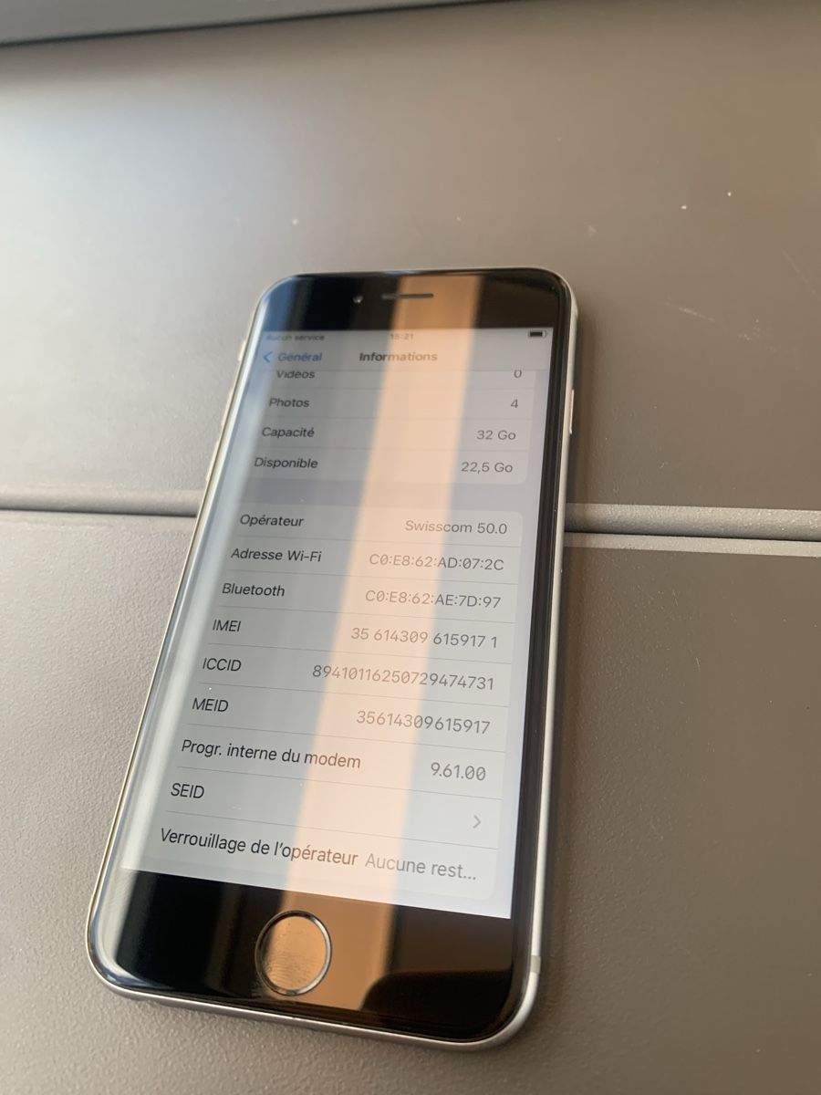 Apple Portables: iPhone 6s wie neu – Neuf (Voir description) à Zürich par bah_l7fx 1