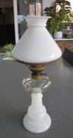 Petrollampe aus Glas Und Messing, Brenner von Kosmos