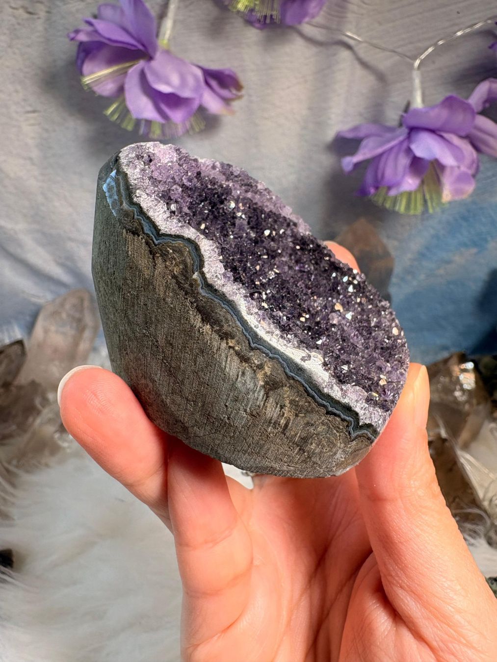Mineralien & Heilsteine: Amethyst Geode – Neu (gemäss Beschreibung) aus Neuheim von m.hald 5