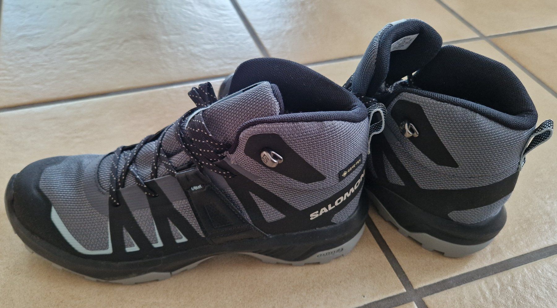 Salomon Scarpe da donna: Salomon Wanderschuhe Gr. 38, wasserdicht, NEU – Nuovo (secondo la descrizione) da Hämikon venduto da Pejuze 2