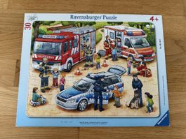 Ravensburger Puzzle 30 Teile Rettungsdienst Feuerwehr ab 4 J