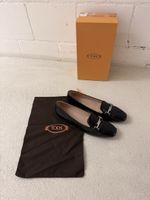 TOD‘S Ballerina Schwarz Leder