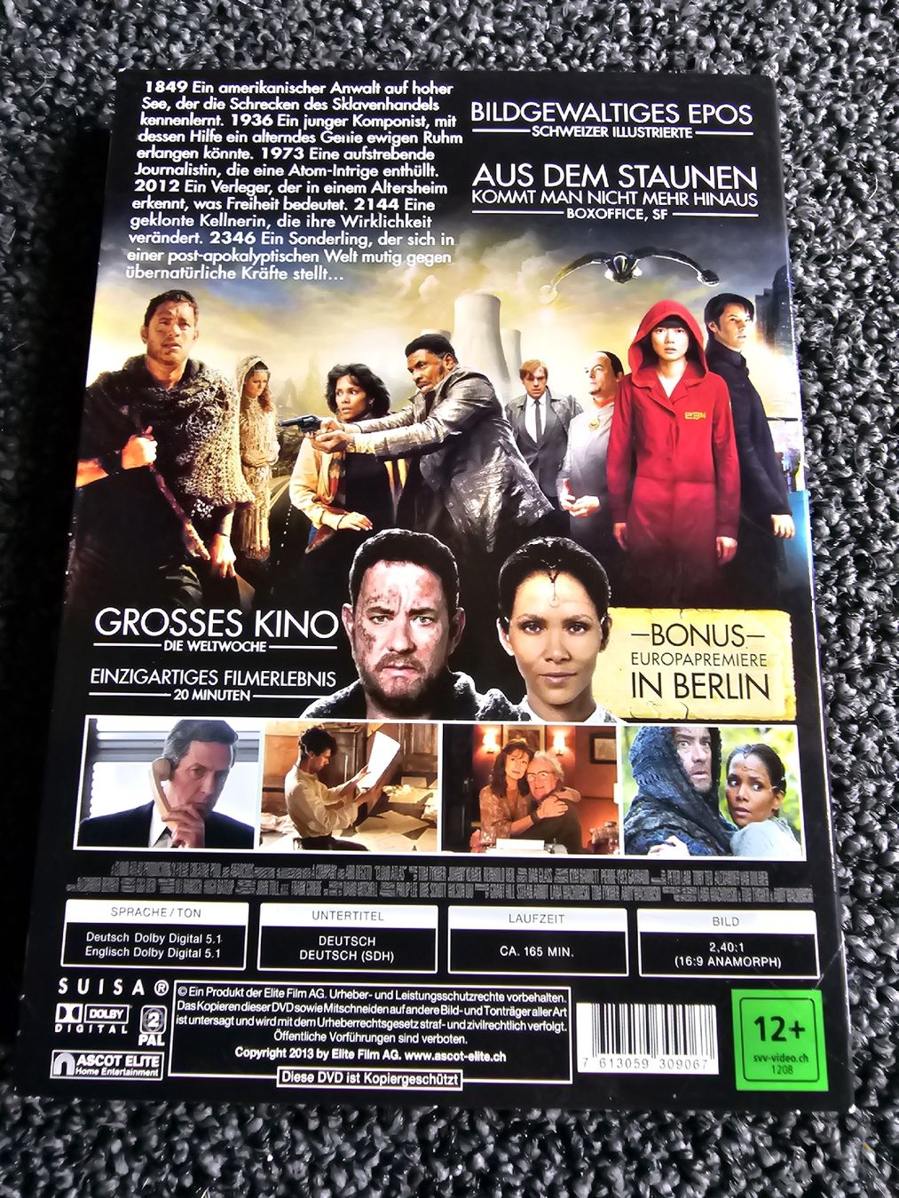 Tutti i DVDs: Cloud Atlas (22297) – Usato da Ruswil venduto da jan_bxl5 1