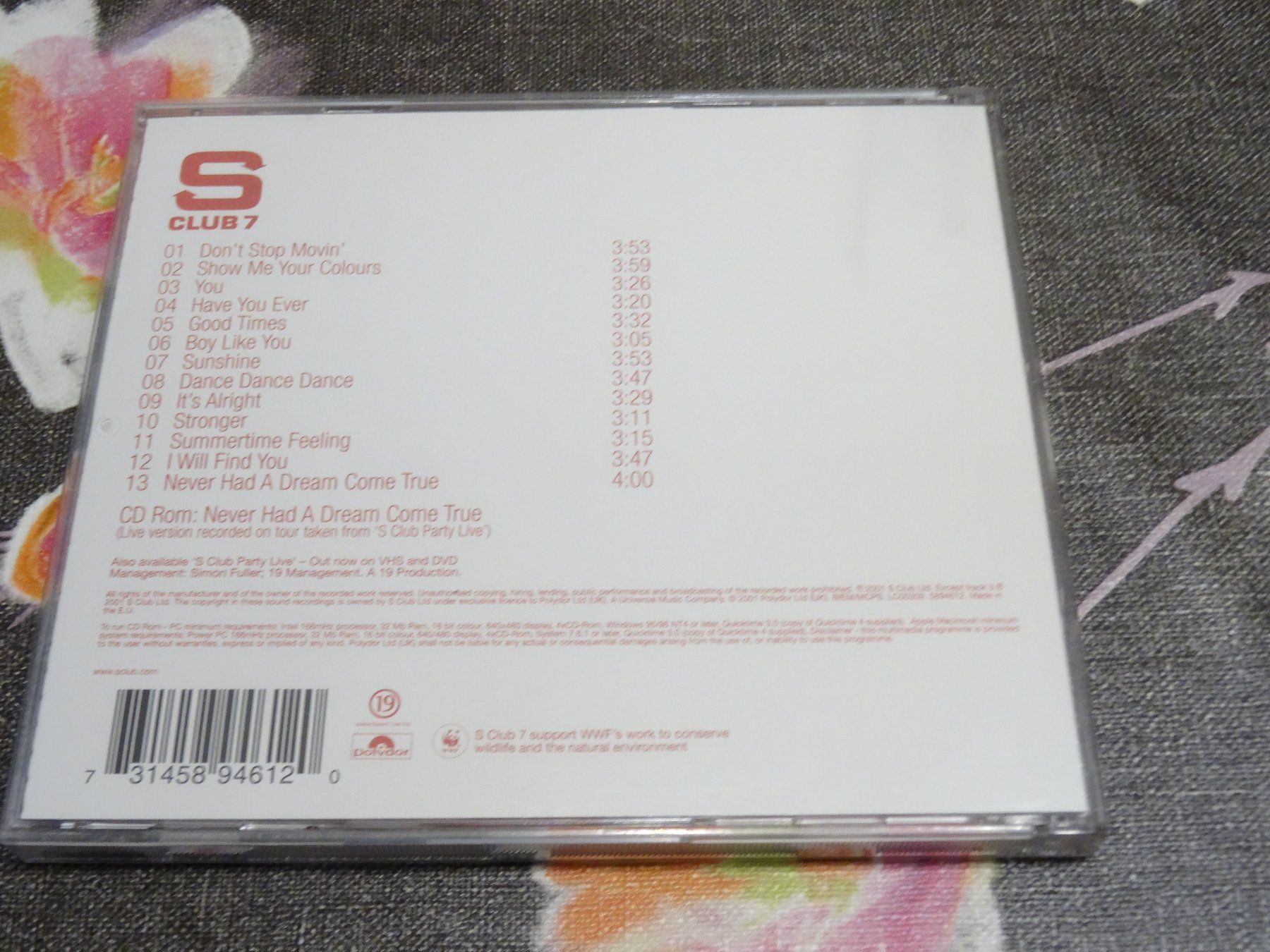 CDs: S Club 7 - Sunshine CD – D'occasion à Olten par Disc-Ausverkauf 1