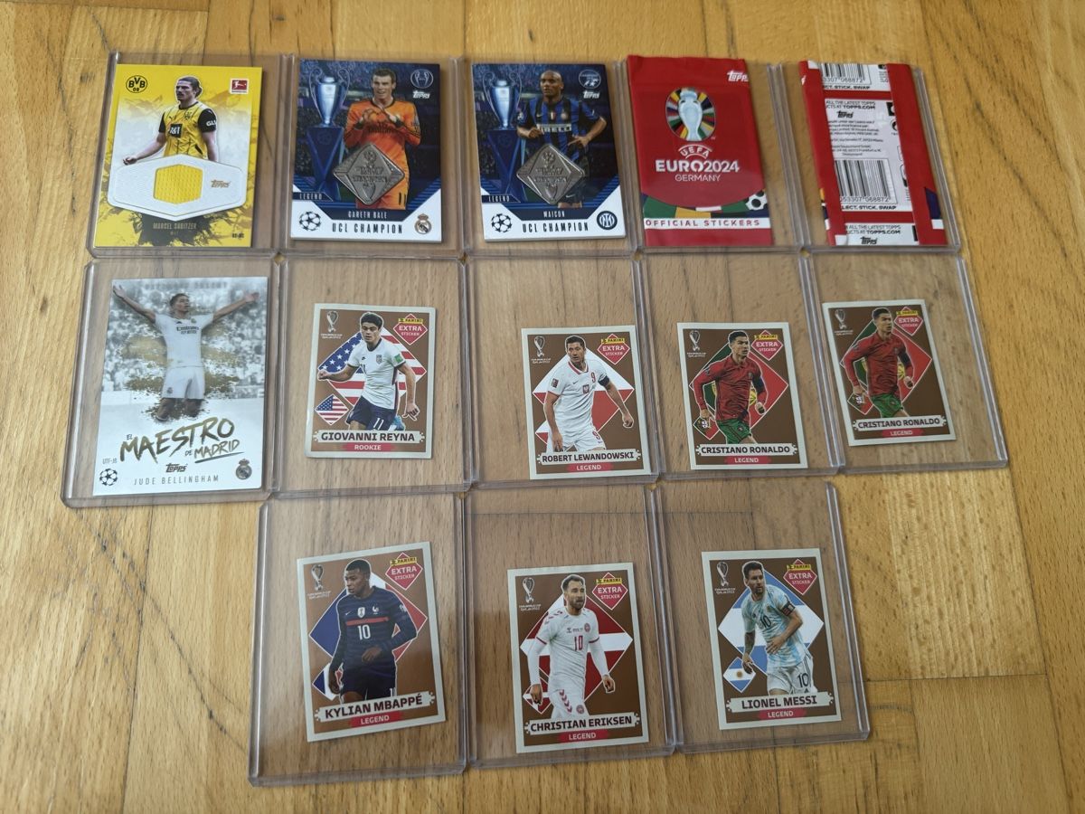 Carte collezionabili: Ronaldo Extra Sticker Gold und mehr – Usato da Volketswil venduto da HDT2