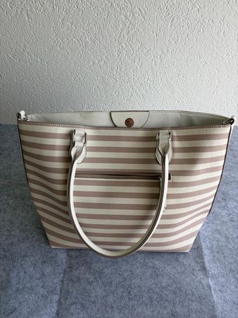 Einkaufs- und Badetasche Leder