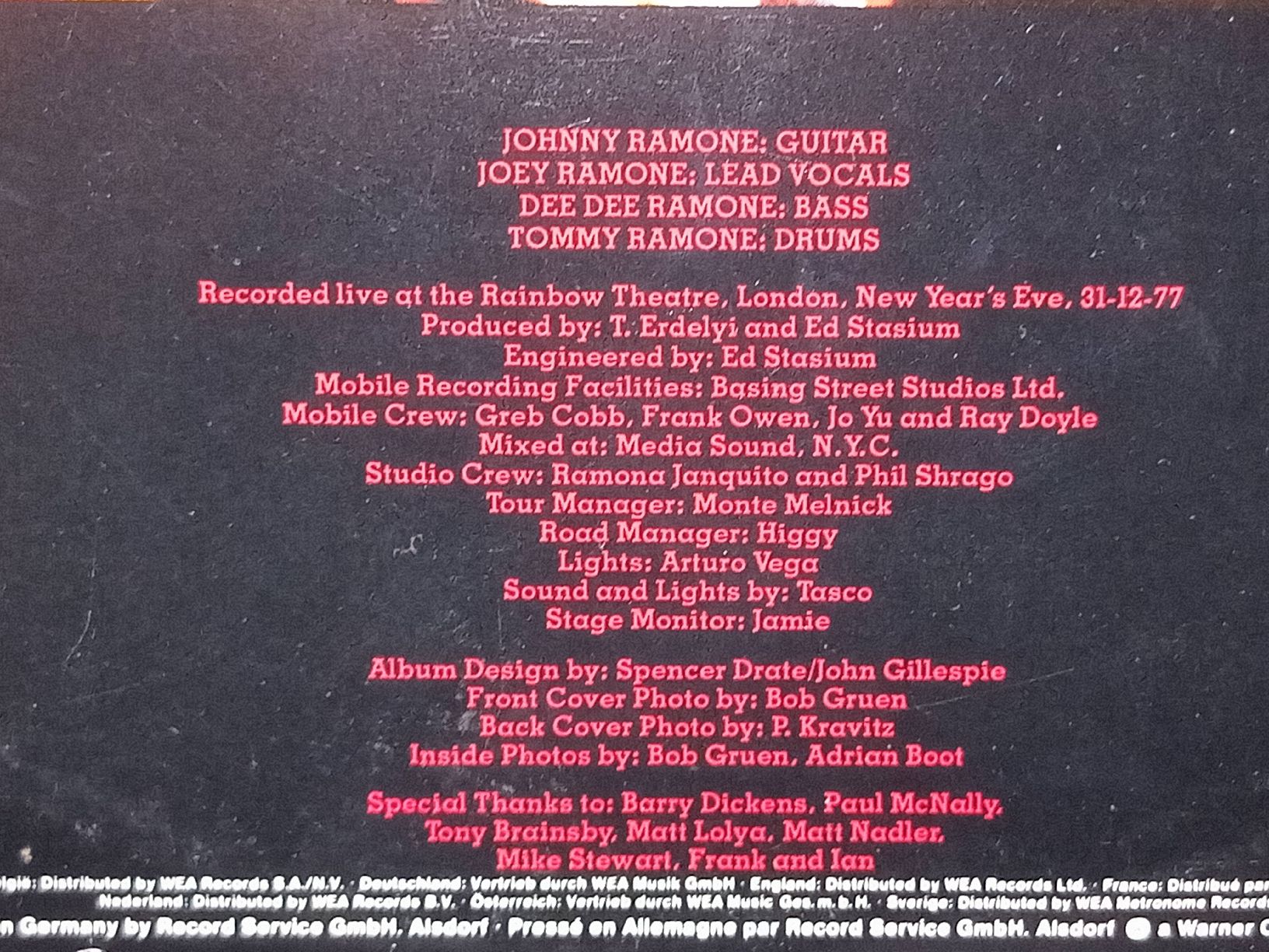 Dischi in vinile: Ramones - It's Alive - Doppel LP - 1979 Vinyl – Usato da basel venduto da markusb07 9