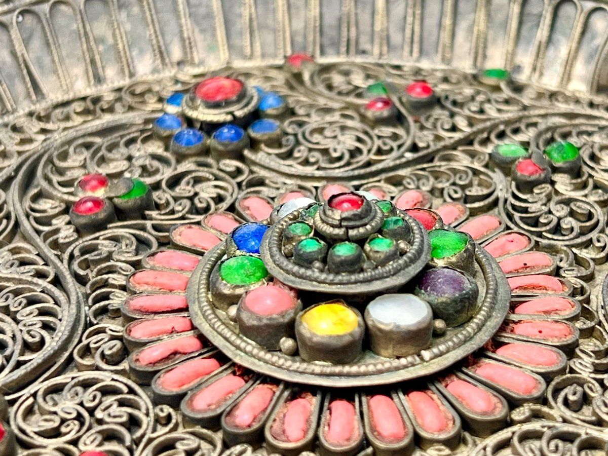 Teller: Teller Mandala Tibet oder Nepal 19. Jahrhundert – Gebraucht aus Zürich von Arche_Brockenhaus 2