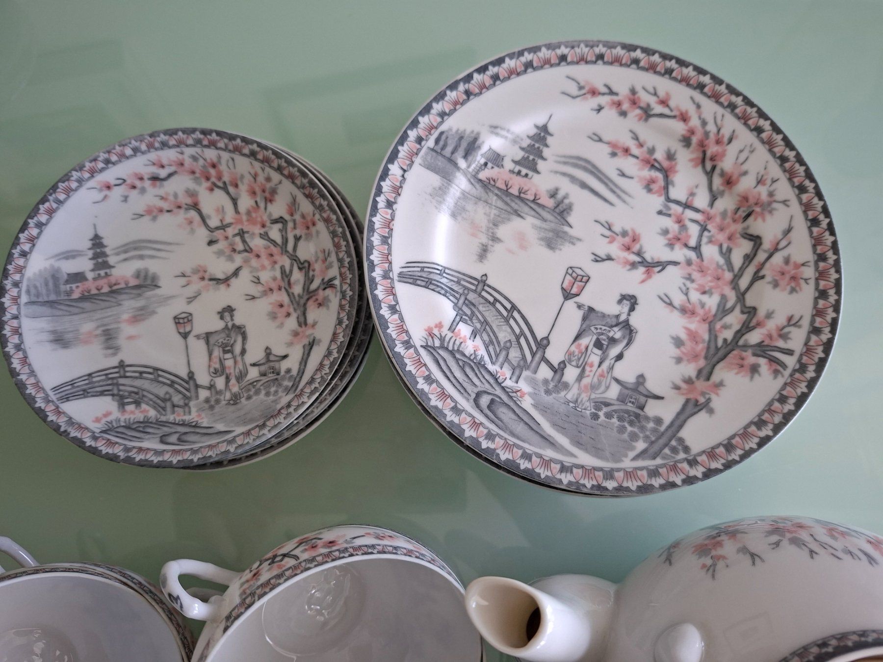 Set di piatti: Teeservice Japan Geisha – Usato da Volketswil venduto da Corvette06 1