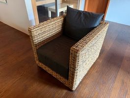 Gervasoni-Sessel und Hocker