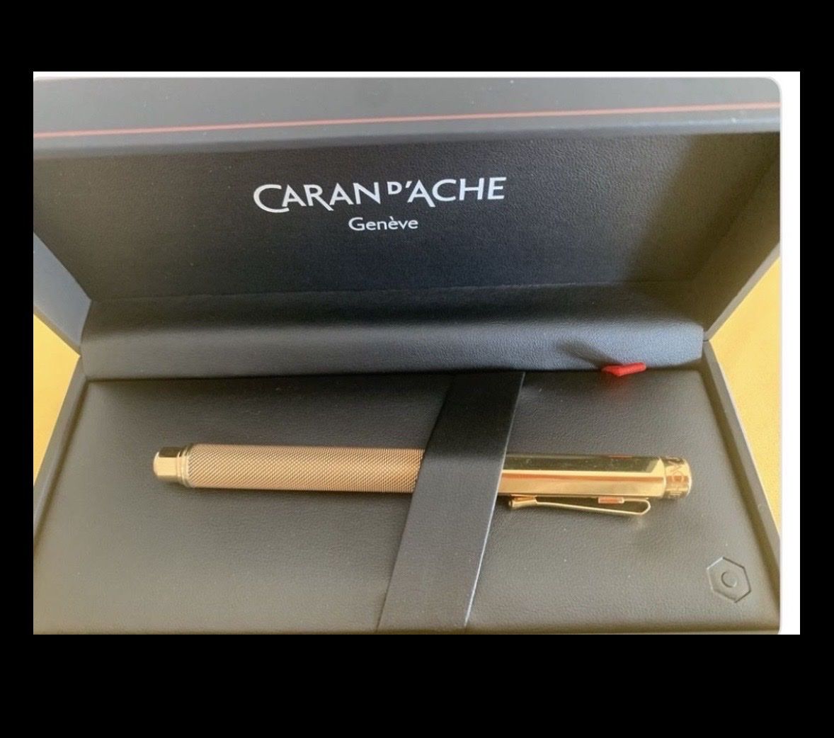Stifte & Marker: Caran d'Ache Varius  Ivanhoe gold – Neu und originalverpackt aus Lugano von Edera49 2