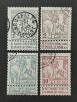 Belgien 1910, Caritas, gestempelte